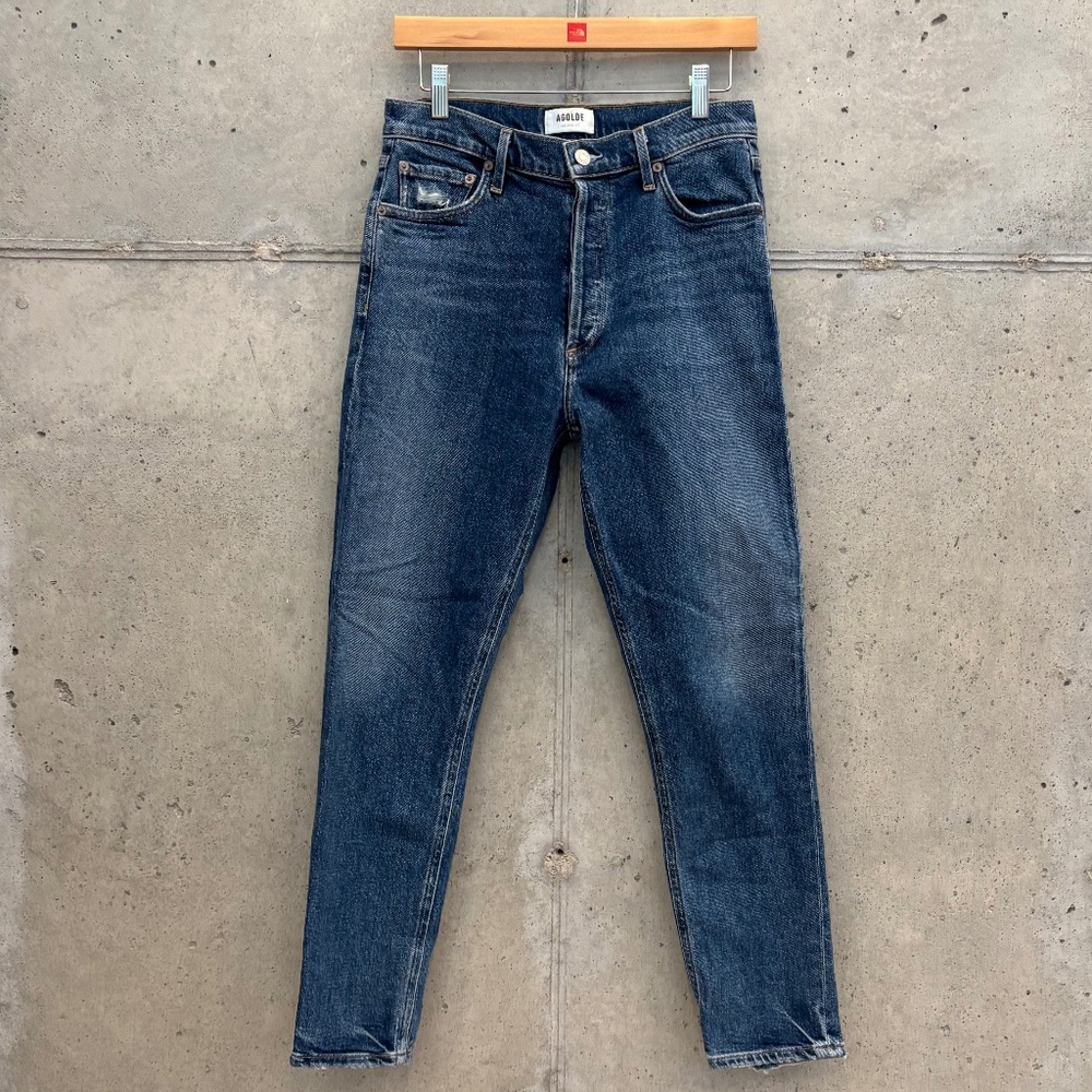 Agolde Nico High Rise Slim Jeans, Size 28, Style #A093E-1256